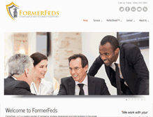 Tablet Screenshot of formerfedsgroup.com
